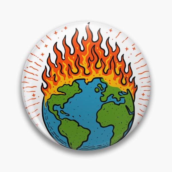 Item preview, Act Now Earth on Fire T-Shirt designed and sold by Matinez Pink.