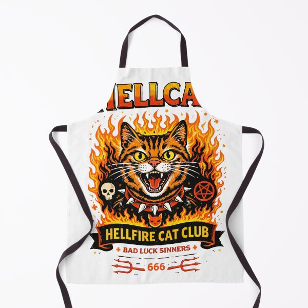 Item preview, Hellfire Cat Club T-Shirt designed and sold by Matinez Pink.