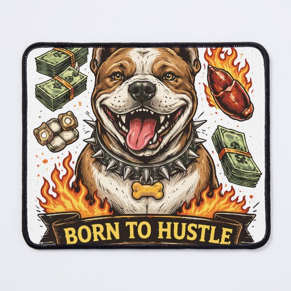 Item preview, Top Dog Born to Hustle designed and sold by Matinez Pink.