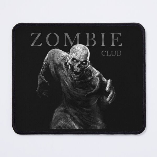 Item preview, Zombie Club black and white design designed and sold by Fantasy-art-z.