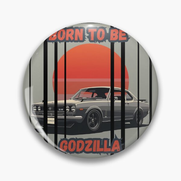 Item preview, Skyline GT-R 1969 Hakosuka Born to be Godzilla 8 designed and sold by Neon G.