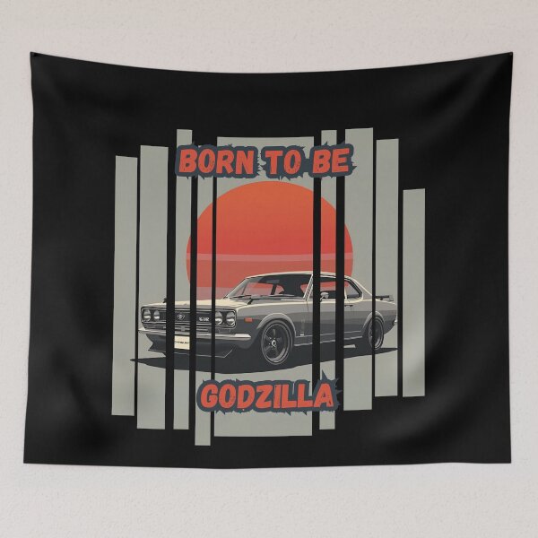 Item preview, Skyline GT-R 1969 Hakosuka Born to be Godzilla 8 designed and sold by Neon G.
