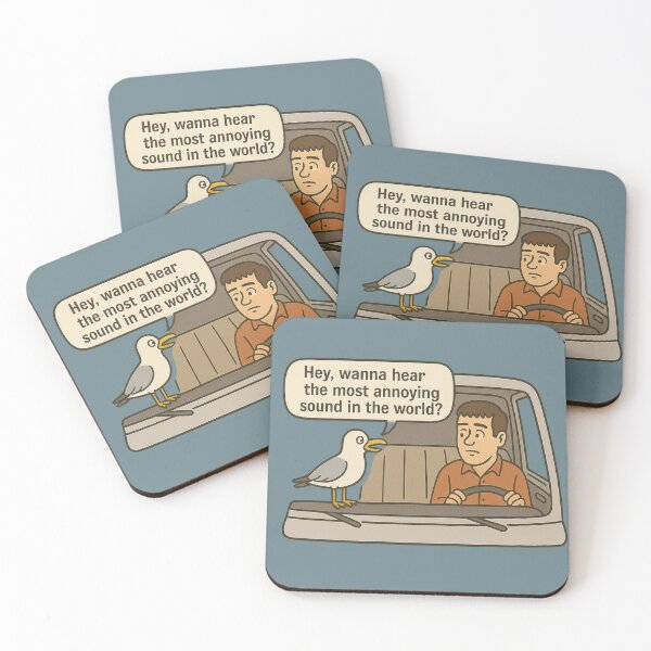 Item preview, Most Annoying Sound: Seagull Edition designed and sold by ChirpInc.
