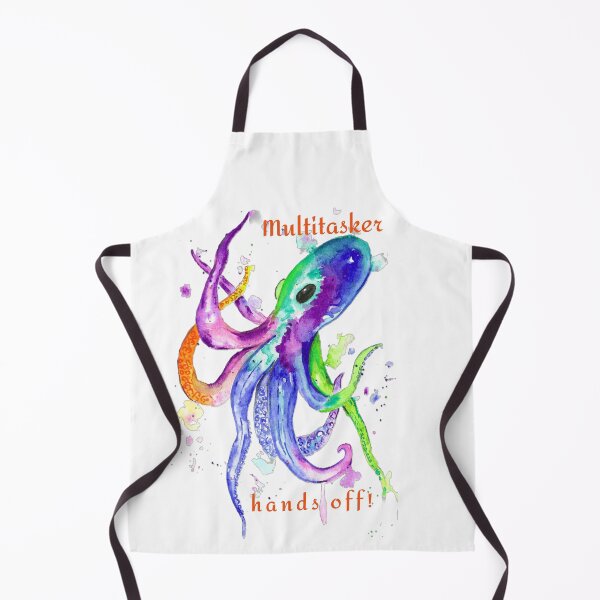 Item preview, Neon Octopus Multitasker Hands Off designed and sold by DesignsbyHope1.