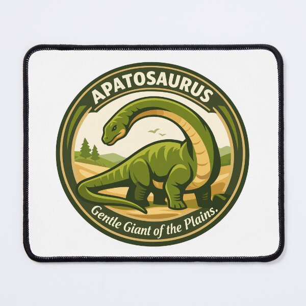 Item preview, Apatosaurus Gentle Giant Emblem designed and sold by WildlifeInc.