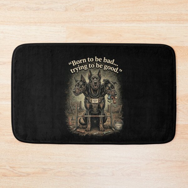 Item preview, Born to Be Bad: Trying to Be Good Cerberus designed and sold by Wild Hare.