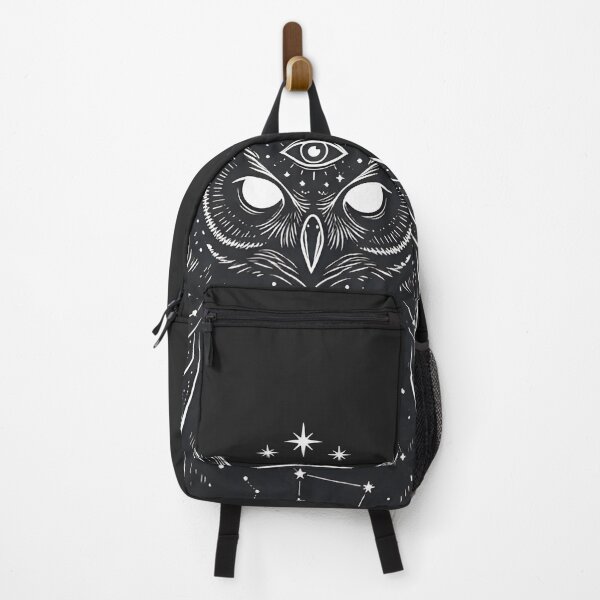 Item preview, Celestial Astral Owl Mystic Constellation Tattoo Art designed and sold by WalterAdd.