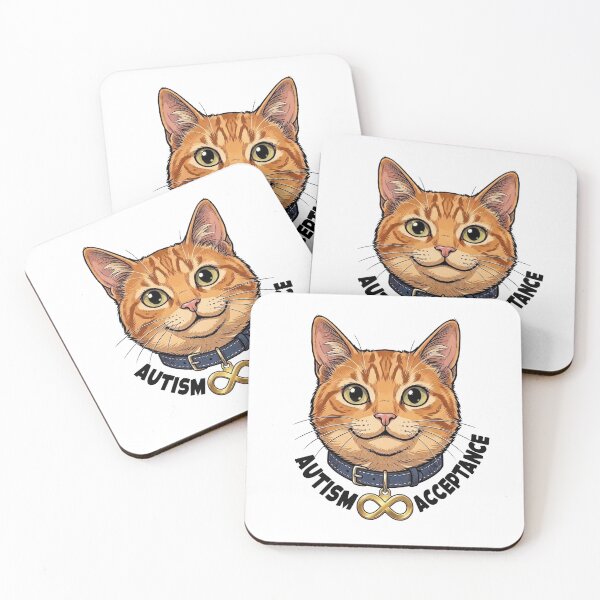 Item preview, Orange Tabby Cat - Autism Acceptance designed and sold by Luan Huynh.