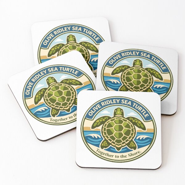 Item preview, Olive Ridley Sea Turtle Coastal Journey designed and sold by WildlifeInc.
