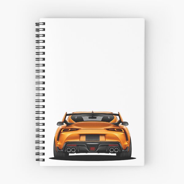 Item preview, Orange Performance Sports Car Rear View – Street Racing Design designed and sold by GT Garage.