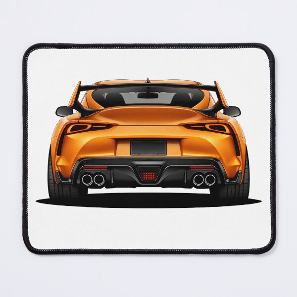 Item preview, Orange Performance Sports Car Rear View – Street Racing Design designed and sold by GT Garage.