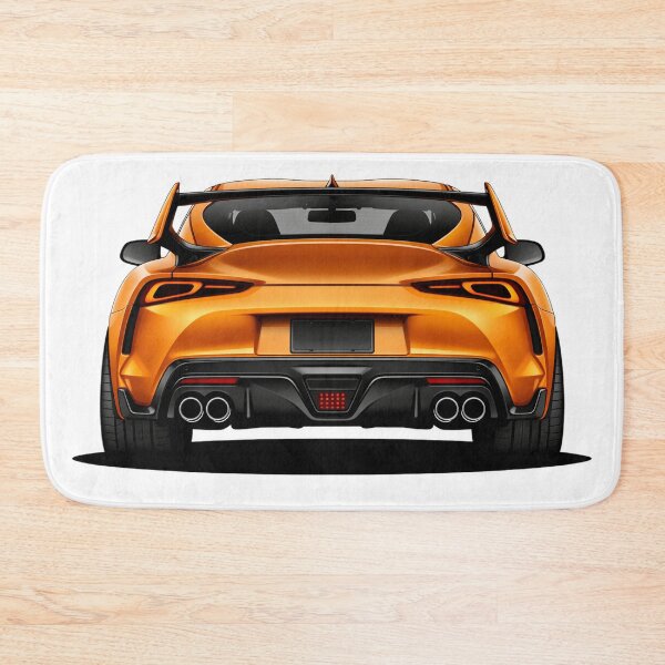 Item preview, Orange Performance Sports Car Rear View – Street Racing Design designed and sold by GT Garage.
