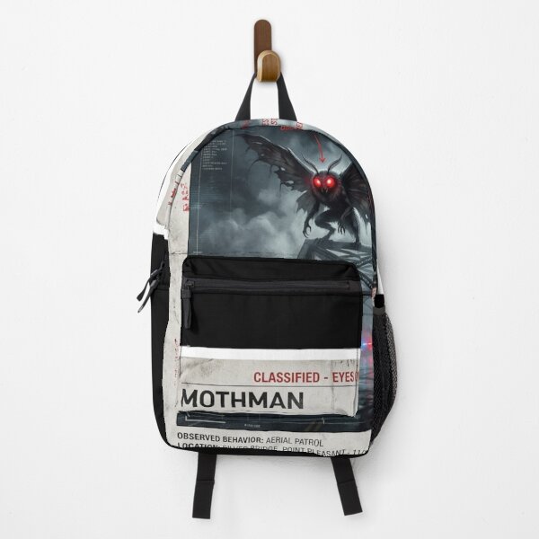 Item preview, Mothman Classified Alert – Paranormal Entity Report designed and sold by PLUSHIWORLDtm.