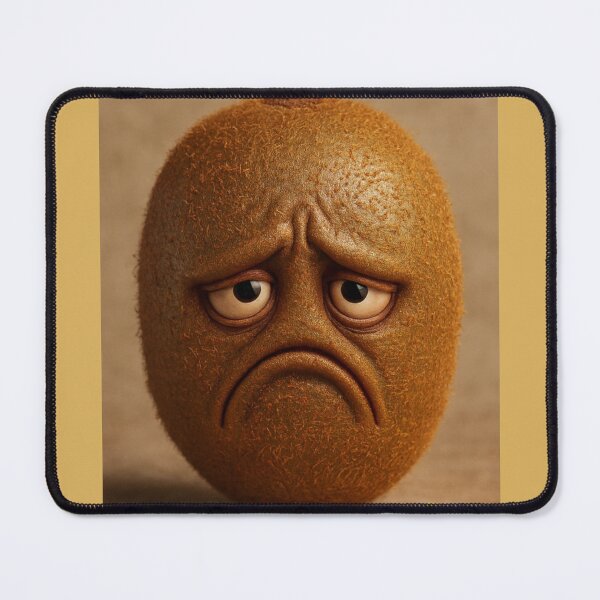 Item preview, Sad Kiwi Character Fruit Art designed and sold by NOMISKISAW.