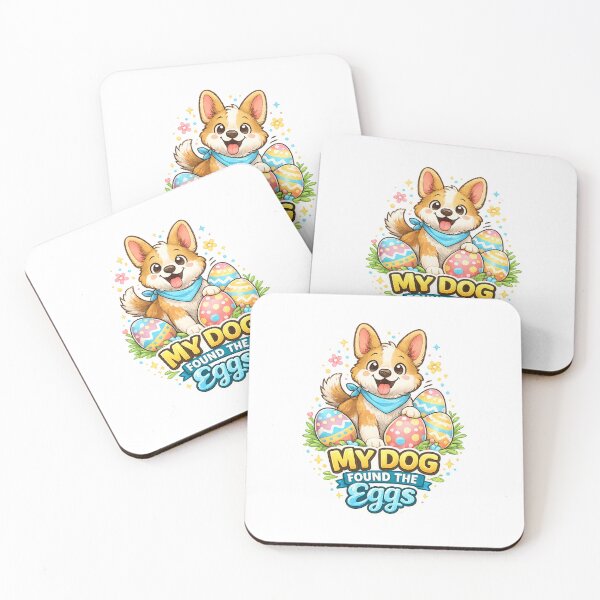 Item preview, My Dog Found the Eggs Funny Easter Dog Design designed and sold by StyleLap.