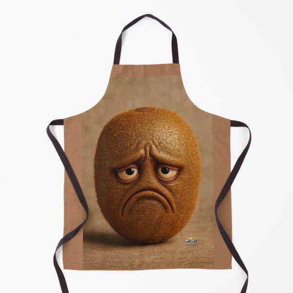 Item preview, Sad Kiwi Character Fruit Art designed and sold by NOMISKISAW.
