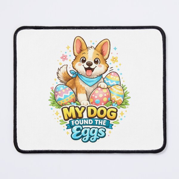 Item preview, My Dog Found the Eggs Funny Easter Dog Design designed and sold by StyleLap.