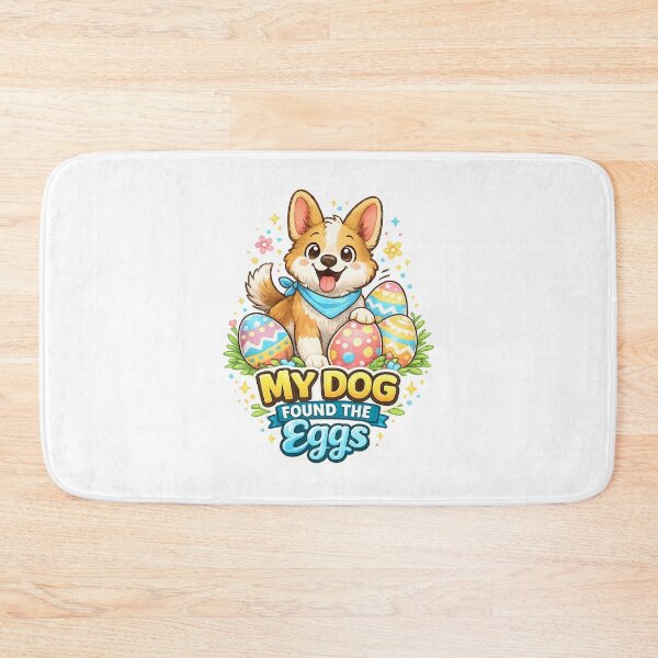 Item preview, My Dog Found the Eggs Funny Easter Dog Design designed and sold by StyleLap.