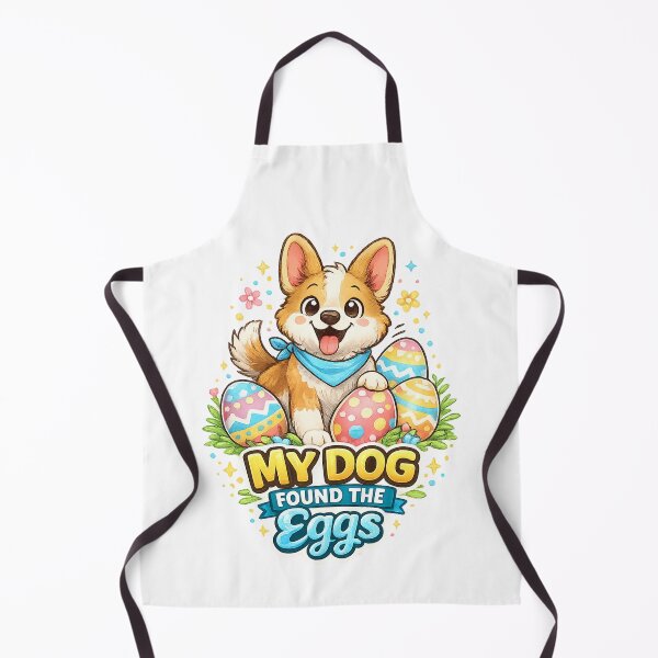 Item preview, My Dog Found the Eggs Funny Easter Dog Design designed and sold by StyleLap.