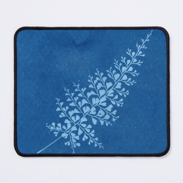 Item preview, Fern leaf, Cyanotype, blue sunprint art, experimental photography designed and sold by SWSandraWechner.