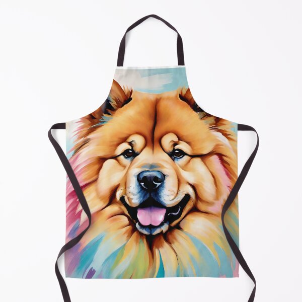 Artikelvorschau, Chow Chow Pop-Art Hundeporträt entworfen und verkauft von Steffani Lehmann.
