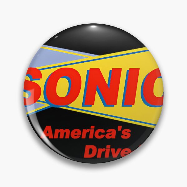 Artikelvorschau, Sonic America_S Drive-In Fast Food Logo Rot entworfen und verkauft von KyleKendall.