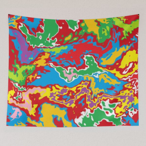 Item preview, Colorful Abstract Paint designed and sold by Ameliatra Design.