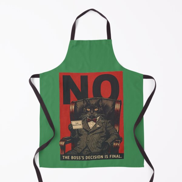 Item preview, The Boss's Final Decision: No Rejections designed and sold by VantagePrints.