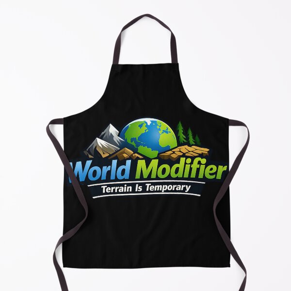 Item preview, World Modifier Terrain Is Temporary Funny Gaming Design designed and sold by TeeTimeTreasure.