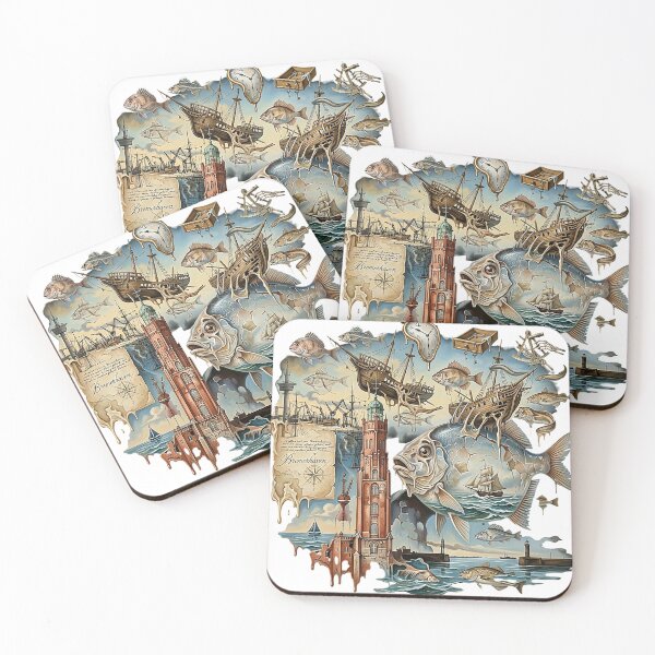 Item preview, North German art, seafaring, sailing, fishing designed and sold by MasterShong.