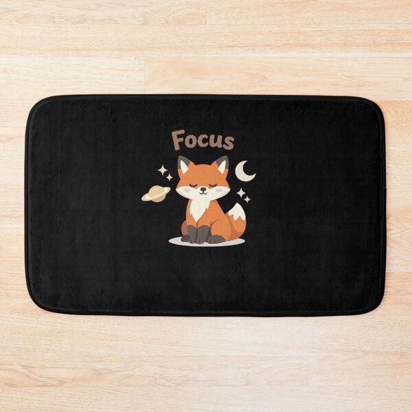 Item preview, Focus Fox – Cute Motivational Aesthetic Fox Design fo designed and sold by CosmicSplendor.