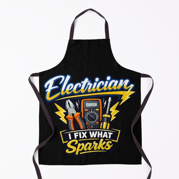 Item preview, Electrician I Fix What Sparks Funny Electrician Design designed and sold by TeeTimeTreasure.