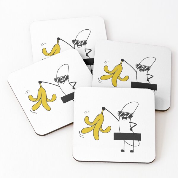 Item preview, Funny Banana Peel Cartoon | Minimalist Humor Character Design designed and sold by MOTAS FASHION .
