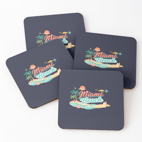 Item preview, Miami Beach designed and sold by Broken Antler Designs .