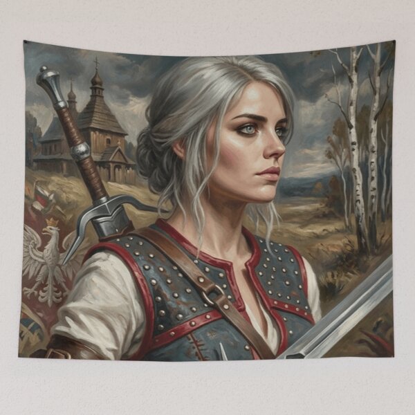 Item preview, Ciri painting designed and sold by The King's general goods.