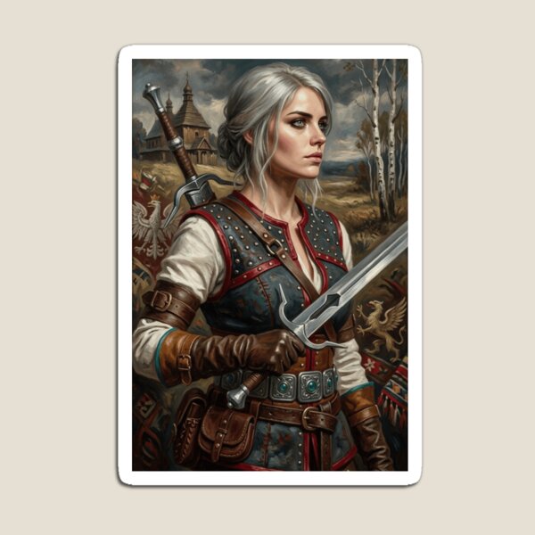 Item preview, Pintura de Ciri designed and sold by The King's general goods.