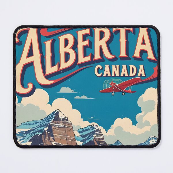 Item preview, Alberta Canada Vintage Travel Tourism designed and sold by TravelersGems.