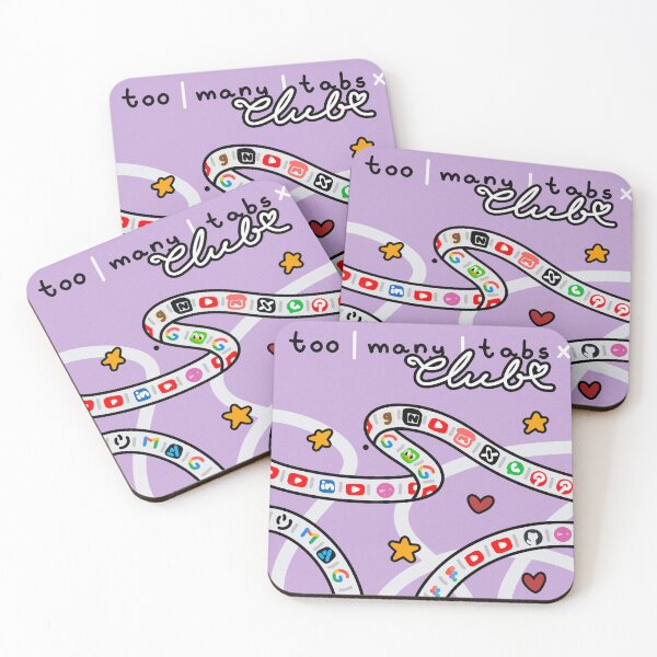 Item preview, too many tabs club designed and sold by m i o m a.
