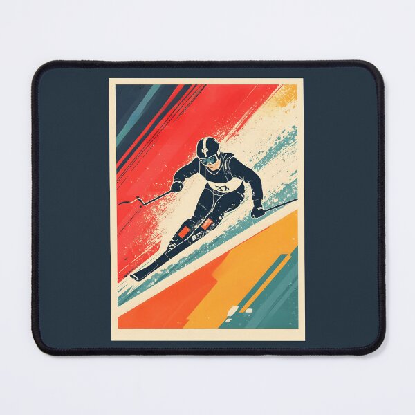 Item preview, Skier designed and sold by GoodOldVintage.