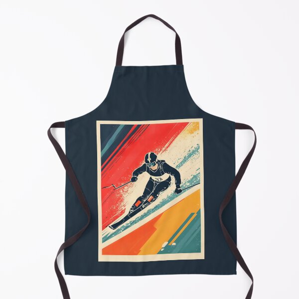 Item preview, Skier designed and sold by GoodOldVintage.