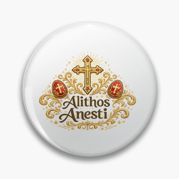 Item preview, Alithos Anesti Orthodox Easter Faith Design designed and sold by StyleLap.