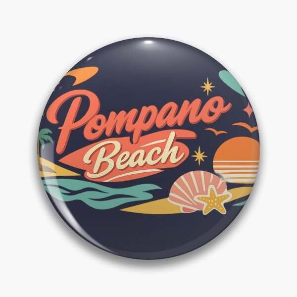 Item preview, Pompano Beach designed and sold by Broken Antler Designs .
