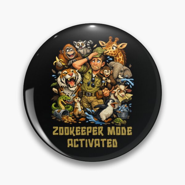 Item preview, Zookeeper Mode Activated designed and sold by SidTastic .