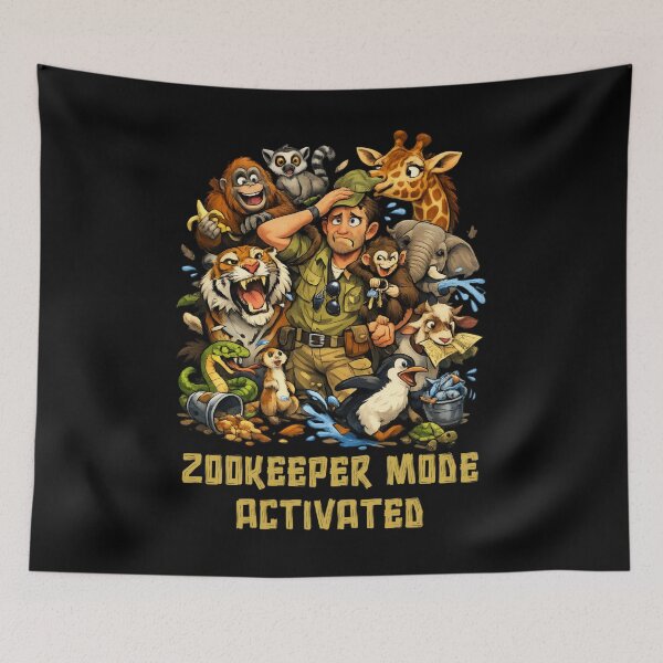 Item preview, Zookeeper Mode Activated designed and sold by SidTastic .