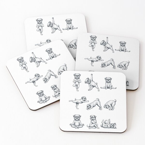 Item preview, Vintage Brussels Griffon Yoga Poses Funny Meditation Dog Mom Lover designed and sold by DoodleTortle.