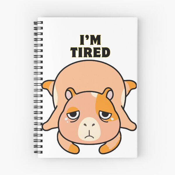 Item preview, Funny Tired Capybara Sploot Relatable Quote Art designed and sold by PholPol1959.