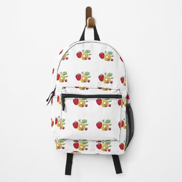 Item preview, Watercolor Strawberry, Cherries & Pineapple – Botanical Fruit Illustration, Fresh Summer Aesthetic designed and sold by covetedcove.