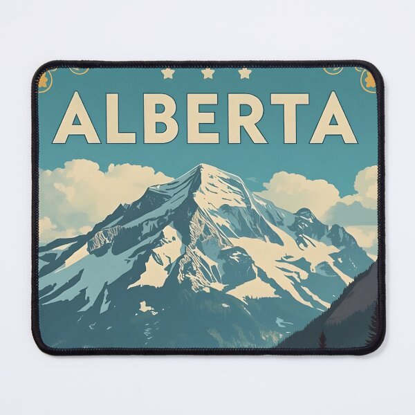 Item preview, Alberta Canada Vintage Travel Tourism 2 designed and sold by TravelersGems.