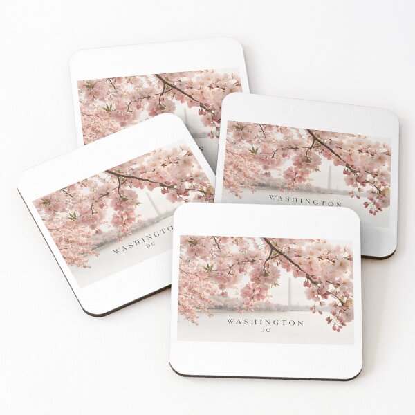 Item preview, Washington DC Spring Cherry Blossom Landscape designed and sold by Fenay Designs.