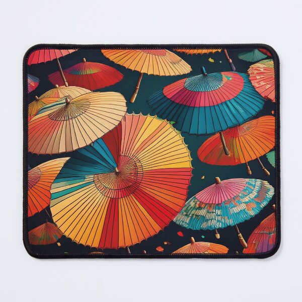 Item preview, Beautiful colorful Japanese umbrella art designed and sold by Photopat.